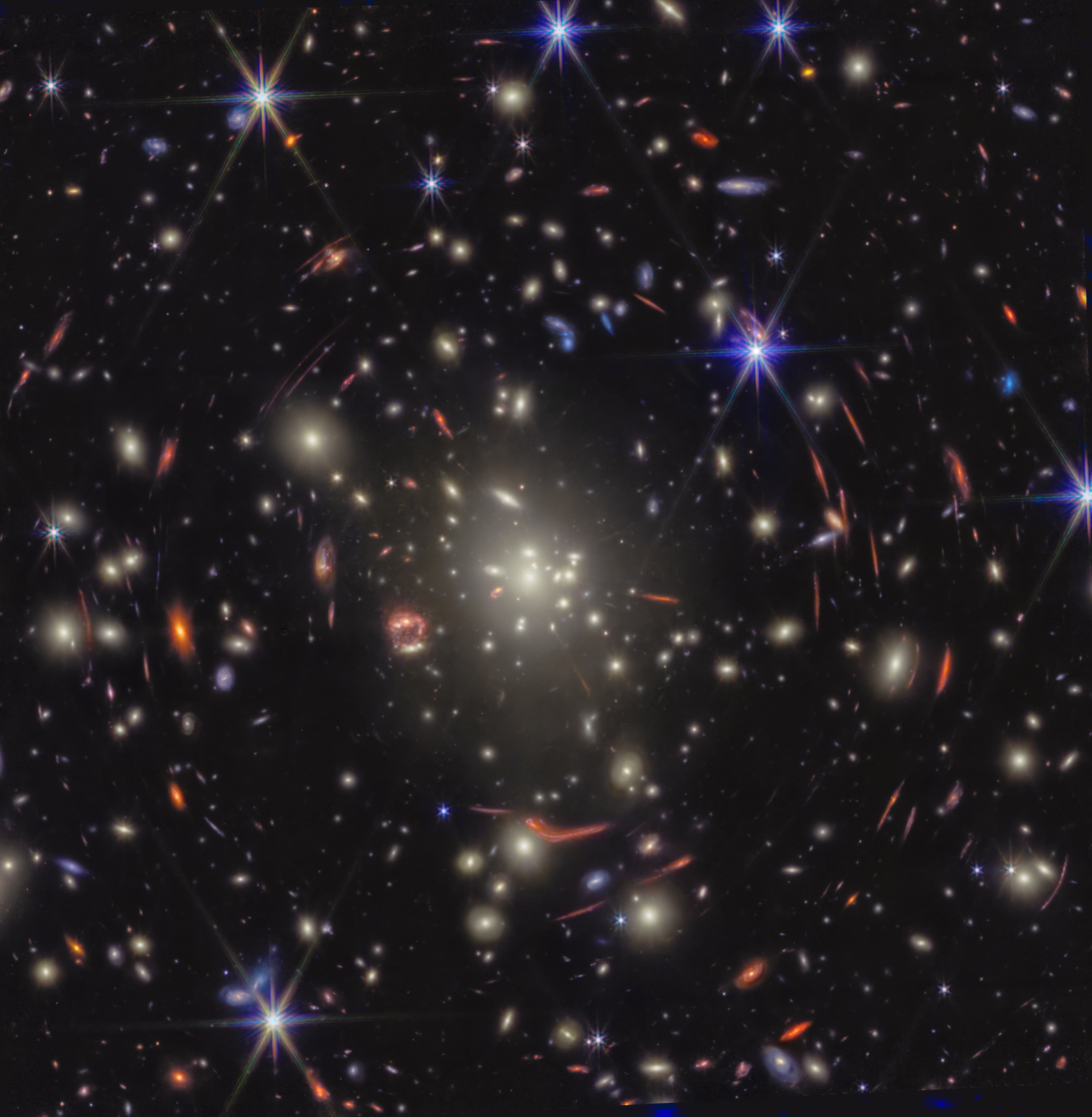JWST deep field background